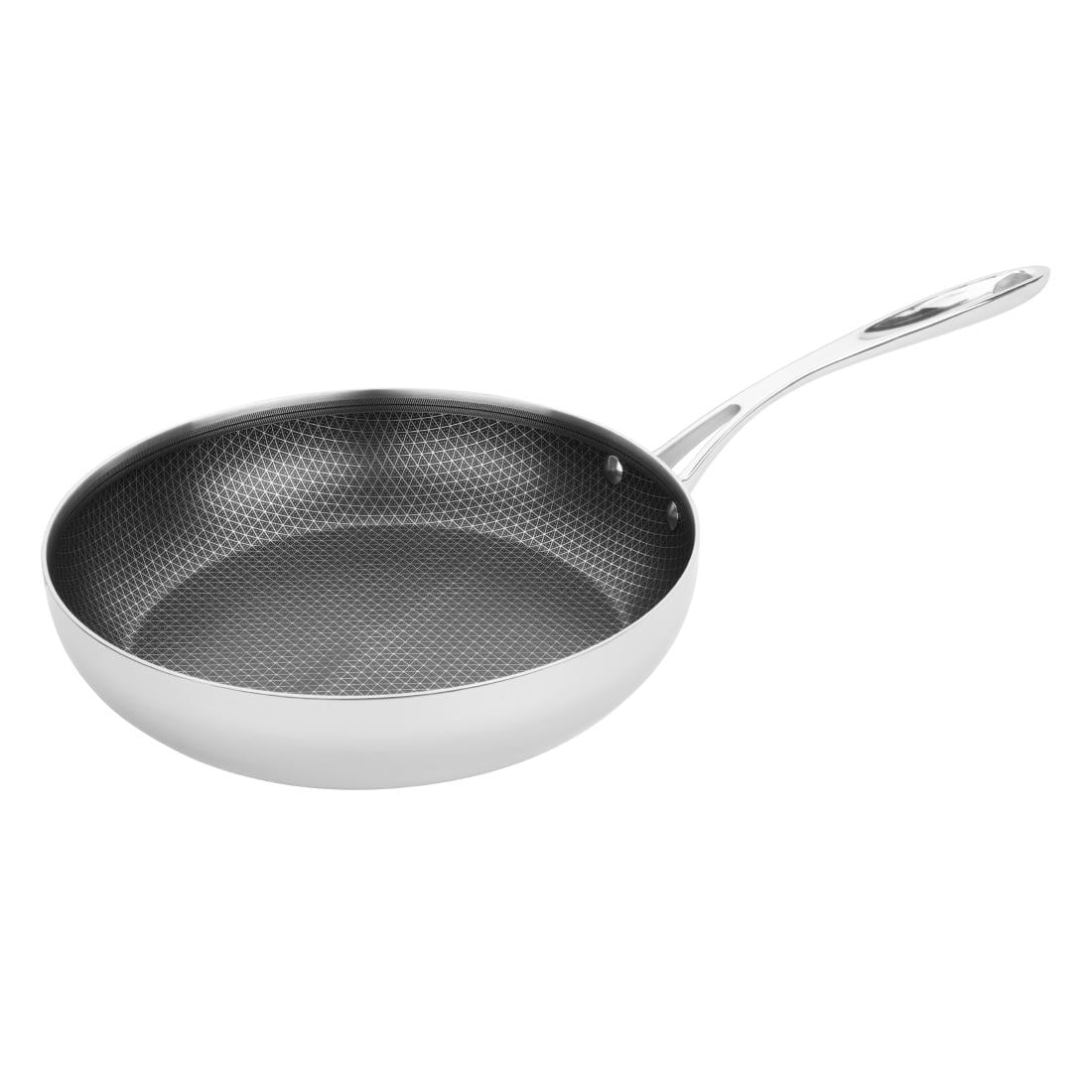 Sauteuse en inox avec revêtement Tri-Shield Vogue 28cm GP189