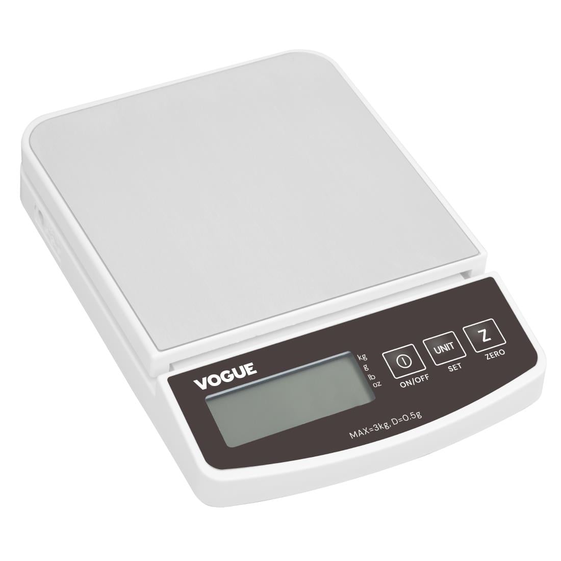 Balance électronique Vogue 3kg graduations 0,5g HZ320