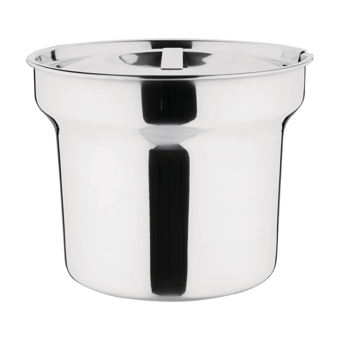 Pot à bain-marie rond avec couvercle Vogue K081