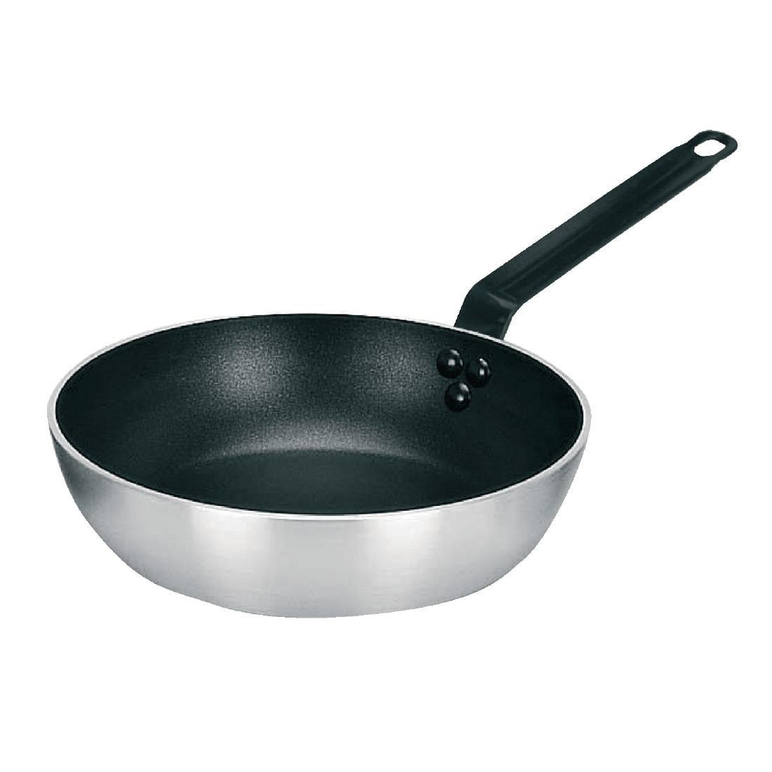 Sauteuse conique anti-adhésive en aluminium Vogue 320mm T367